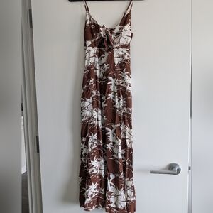 Brixton Riveria Dress Brown Floral
